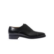 Scarosso Jupiter Skor - Klassiska Handgjorda Oxfords Black, Herr