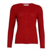 Skovhuus Cardigans Red, Dam