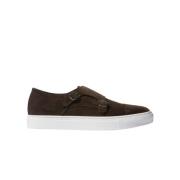 Scarosso Fabio Monk Strap Sneakers Brown, Herr