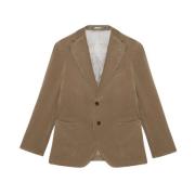 Brooks Brothers Khaki Slim Fit Stretch Bomulls Corduroy Blazer Beige, ...