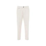 Paolo Pecora Byxor B127 T001 22 White, Herr