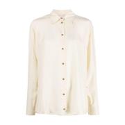 Alysi Casual Shirts White, Dam