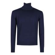 Ballantyne Turtlenecks Blue, Herr