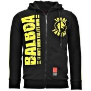 Local Fanatic Exklusiv Män s Jogging vest - Rocky Balboa Boxing Black,...