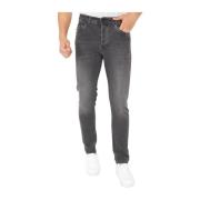 True Rise Herrjeans i regular fit - Dp19 Gray, Herr