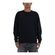 Pop Trading Company Logo Crewneck Sweatshirt Black, Herr