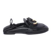 See by Chloé Svart läder Hana Loafer Black, Dam