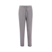 Fabiana Filippi Slim-fit Trousers Gray, Dam