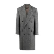 Andersson Bell Double-Breasted Coats Gray, Herr