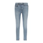 Re/Done Klassiska Skinny Jeans Blue, Dam