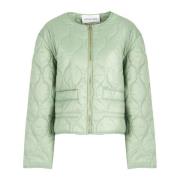 Silvian Heach Denim Jackets Green, Dam