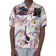 Aries Short Sleeve Shirts Multicolor, Herr