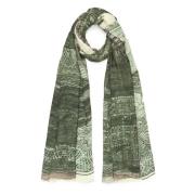 Faliero Sarti Lyxig Vinterscarf Green, Dam