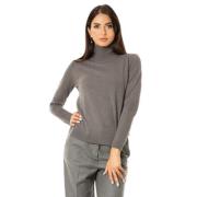 Max Mara Weekend Weekend Turtleneck Tröja - Grå Gray, Dam