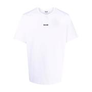 Msgm T-Skjorta White, Herr