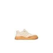 Ami Paris Ivory Låga Sneakers Beige, Herr