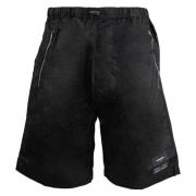 Marcelo Burlon Lyxiga Nylon Shorts Black, Herr