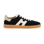 Hogan Snygga Herr Sneakers i Mocka Black, Herr