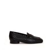 Halmanera Women Shoes Moccasins Nero Aw22 Black, Dam
