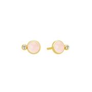 Julie Sandlau Prime Earstuds - Guld Pink, Dam