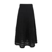 Liviana Conti Midi Dresses Black, Dam