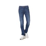 Jacob Cohën Klassiska Denim Jeans för Män Blue, Herr