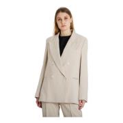 Federica Tosi Blazerjacka Beige, Dam