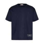 Valentino Garavani T-shirts och Polos Blå Blue, Herr