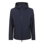 Woolrich Pacific Soft Shell Jacka Blue, Herr