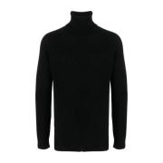 Roberto Collina Turtlenecks Black, Herr