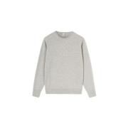 Aspesi Cashmere crew-neck tröja Gray, Dam