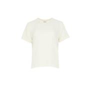Khaite Emmylou T-shirt - Stilren och Bekväm White, Dam