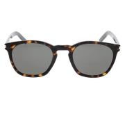 Saint Laurent Iögonfallande solglasögon Brown, Unisex