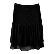 2-Biz Midi Kjol Black, Dam