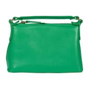 Liu Jo Grön Läder Mini Hobo Handväska Green, Dam