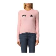 Chiara Ferragni Collection Sweatshirts Hoodies Pink, Dam