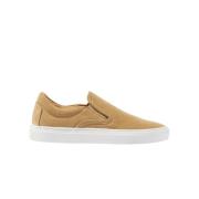 Scarosso Beige Slip-On Sneakers Beige, Dam