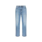 Rag & Bone ‘Audrey’ jeans med vida ben Blue, Dam