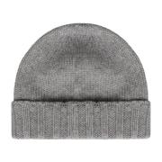 Drumohr Räfflad Cashmere Mössa Gray, Herr