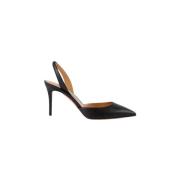 Aquazzura Black satin pumps - Colour: Noir Black, Dam