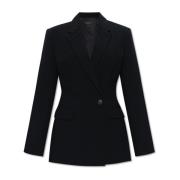 Rag & Bone Blazer med markerad midja Black, Dam