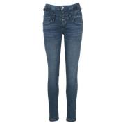 Liu Jo Hög Midja Skinny Jean Rampy Blue, Dam