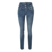 Liu Jo Rampy Högmidjade Skinny Jeans Blue, Dam