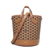 Bally Brun Bucketväska med Topp Handtag Brown, Dam