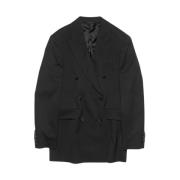Acne Studios Svart Kostym Fn-Wn-Suit000501 Black, Dam