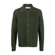 Giuliva Heritage Flaskgrön Krage Cardigan Green, Herr