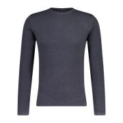 Daniele Fiesoli Stilfull Merino Pullover Black, Herr