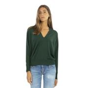 Zanone Merinoull Pico Jersey Green, Dam