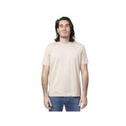 Gran Sasso T-Shirts Beige, Herr