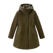 Woolrich Lång Militär 3i1 Dunparka Green, Dam